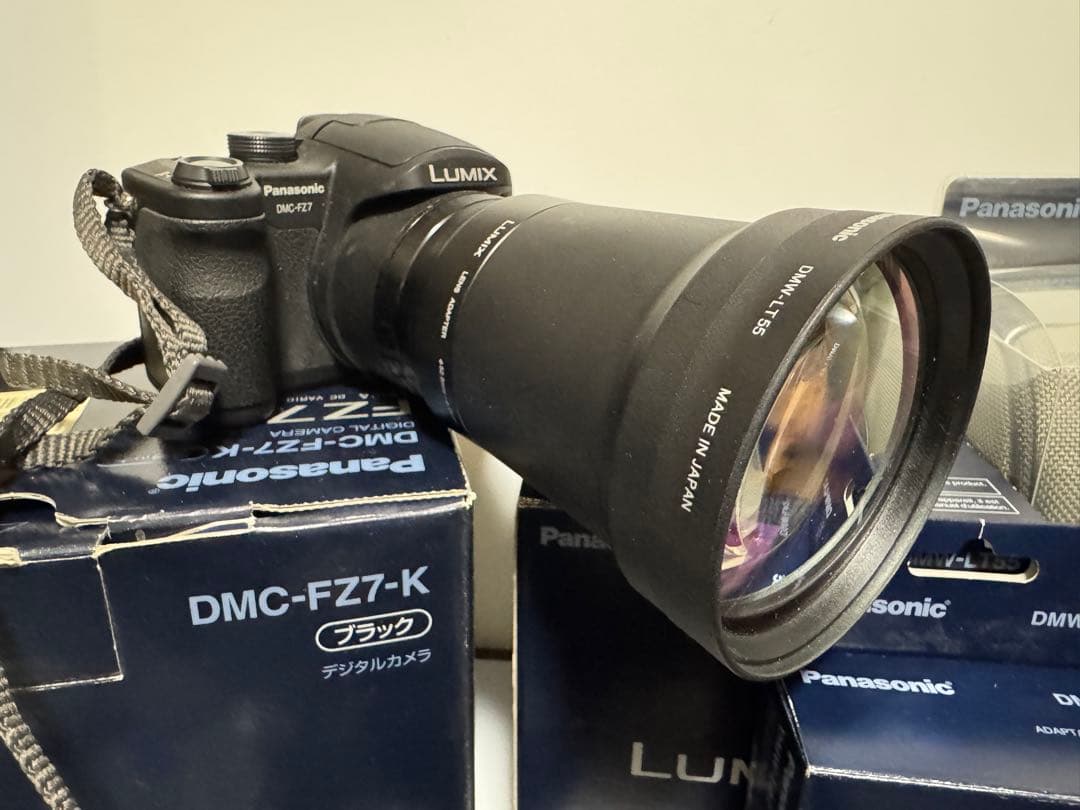 【Panasonic】LUMIX FZ7 & オプション品