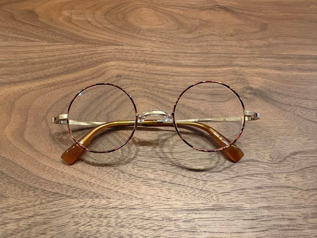 【美品】丹羽雅彦 THE 291 丸眼鏡 レトロ