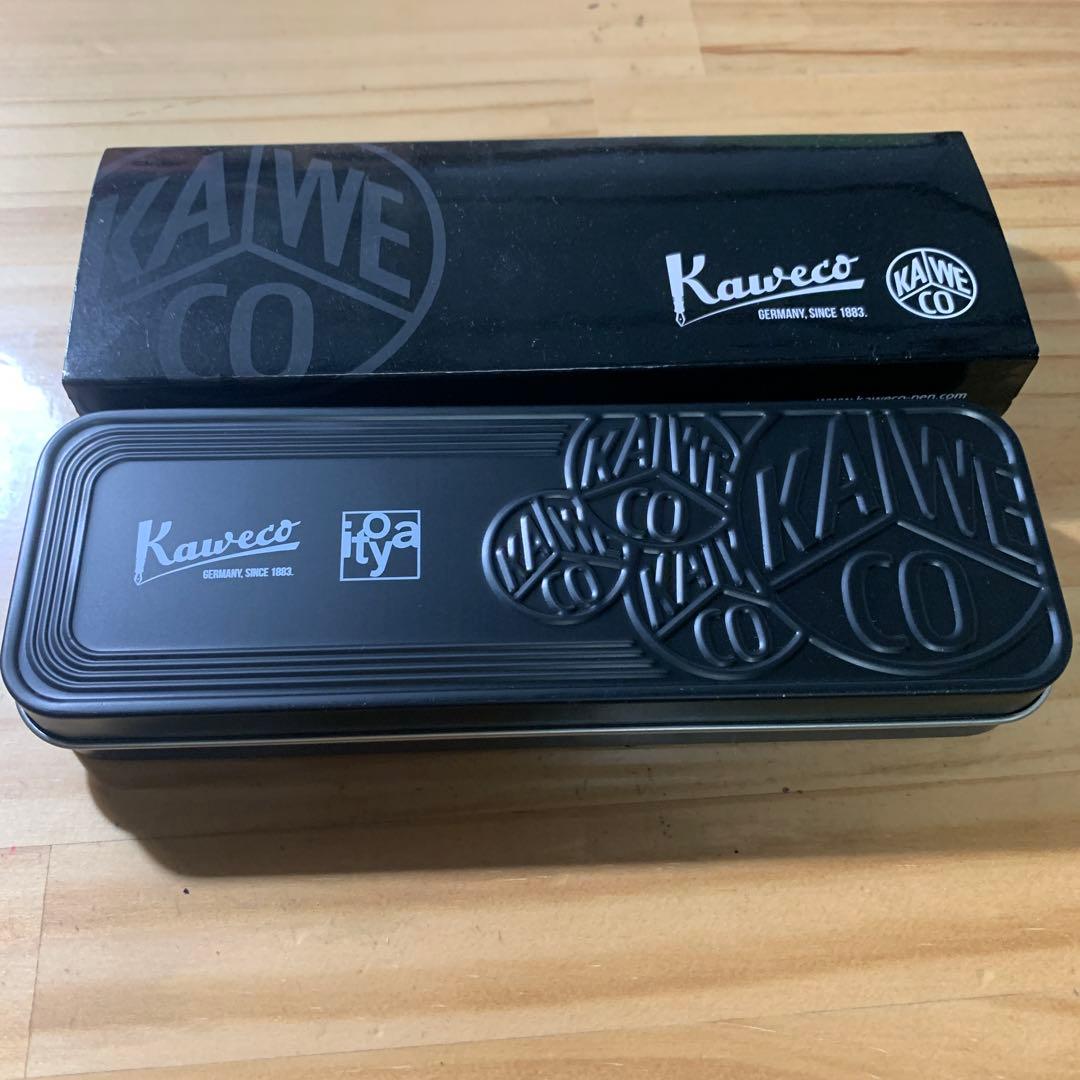 【美品】 伊東屋カヴェコ オリーブブラウン