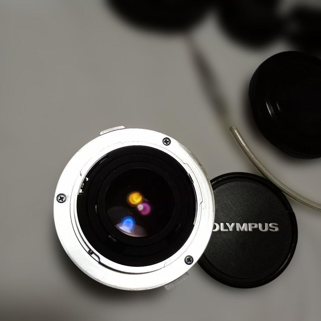 フィルムカメラ Olympus OM-4+ Auto- 50 f1.8+teleplus MC7