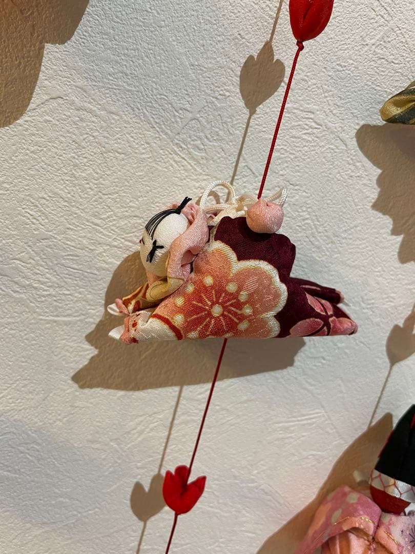 可愛いつるし雛No.159 壁掛けタイプ・ひな祭り・桃の節句・さげもんつるし飾り