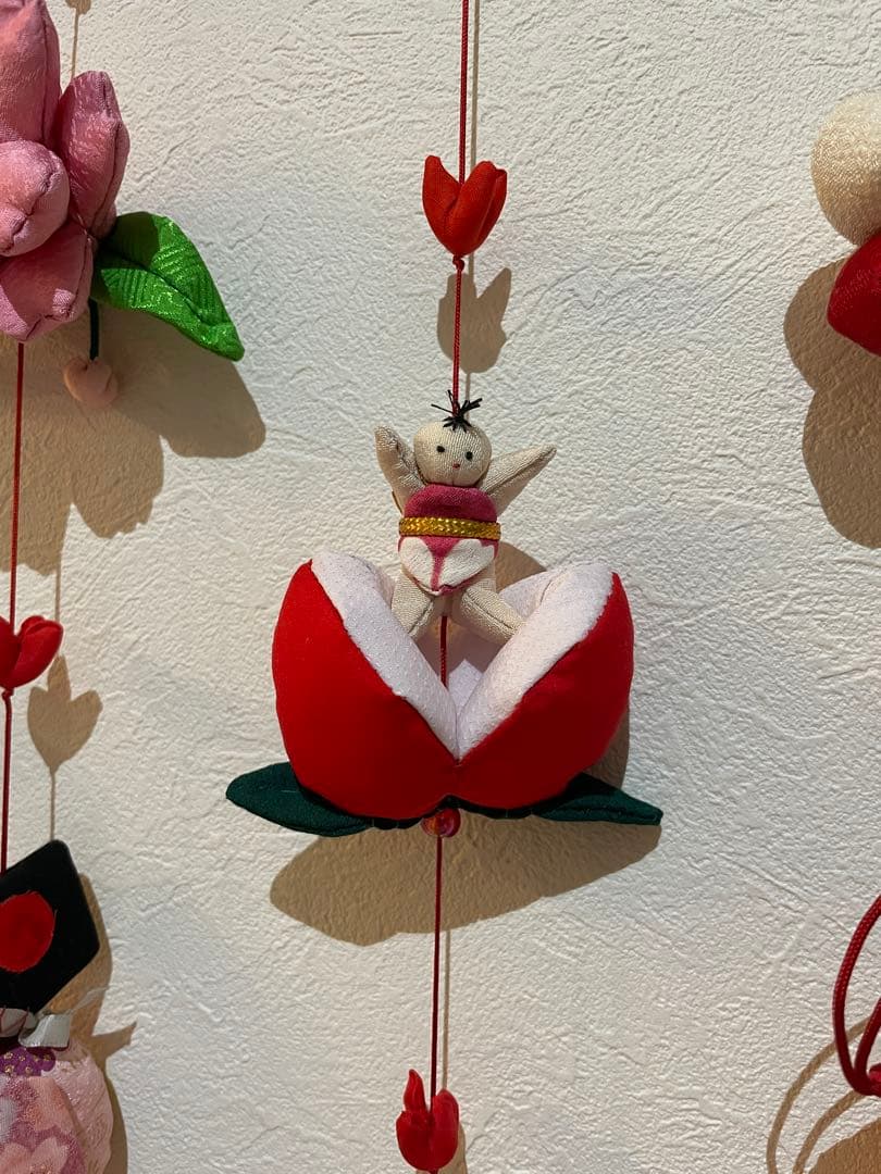 可愛いつるし雛No.159 壁掛けタイプ・ひな祭り・桃の節句・さげもんつるし飾り