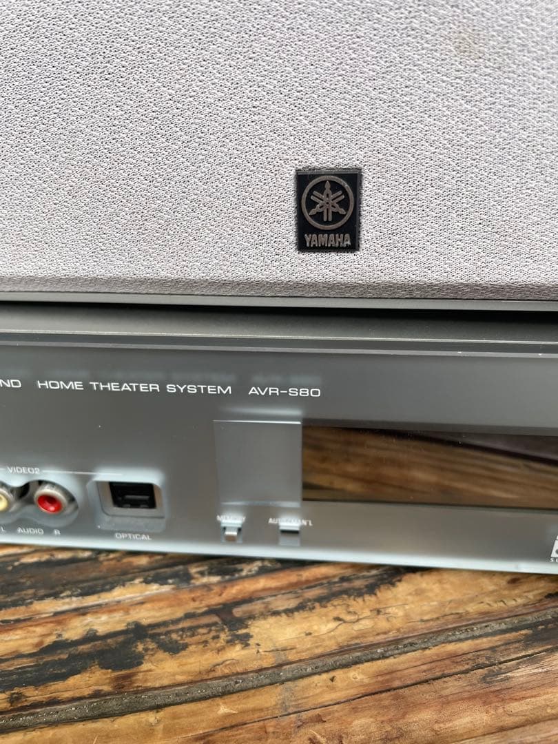 YAMAHA ホームシアターシステム　AVS-S80 スピーカーセット