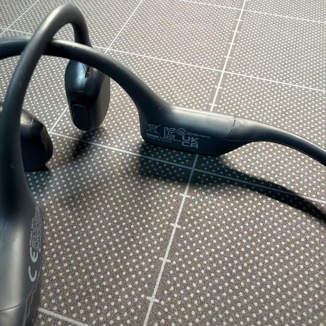 SHOKZ Open Run Pro 骨伝導イヤホン ブラック