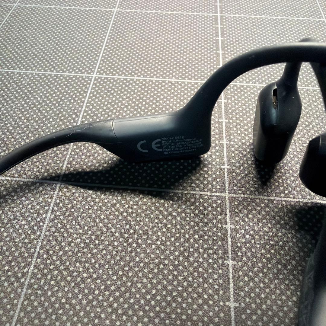 SHOKZ Open Run Pro 骨伝導イヤホン ブラック