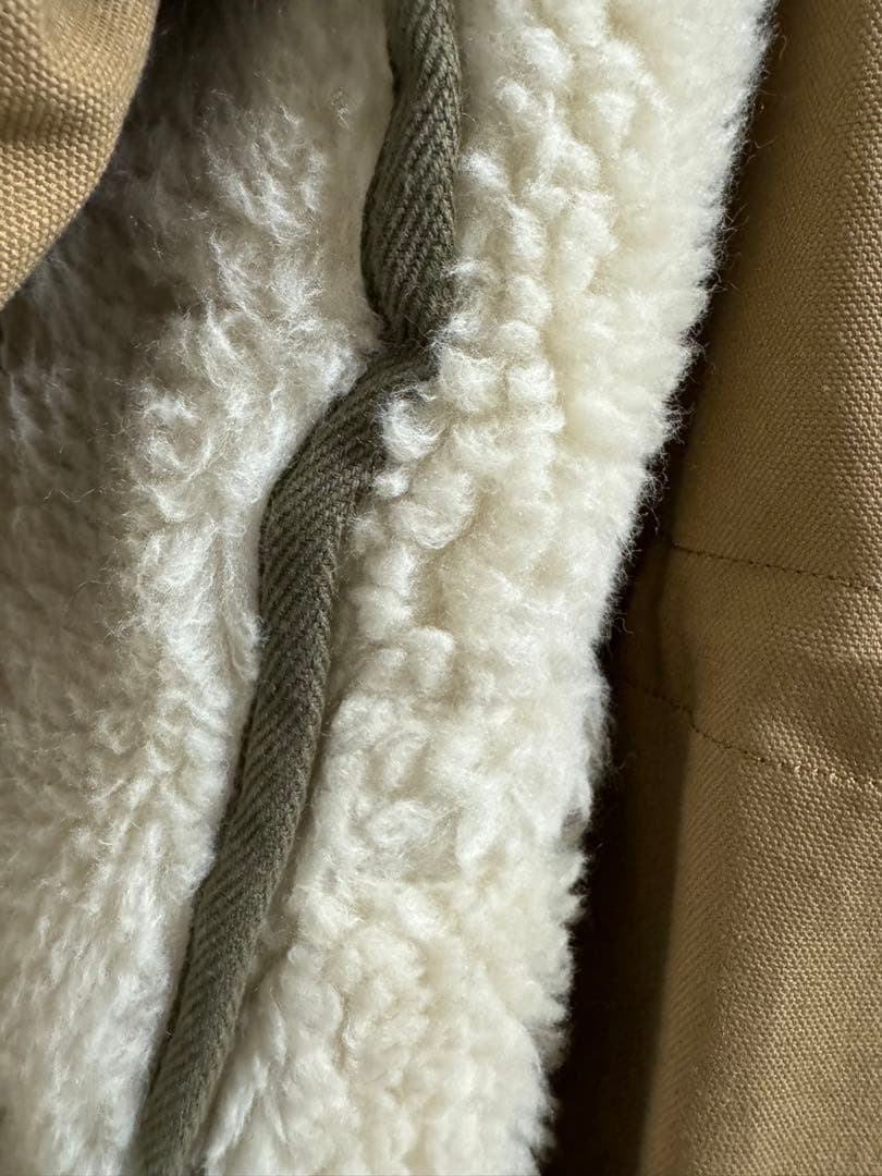 Carhartt ベージュ モッズコート サイズ1 シベリアン sacai