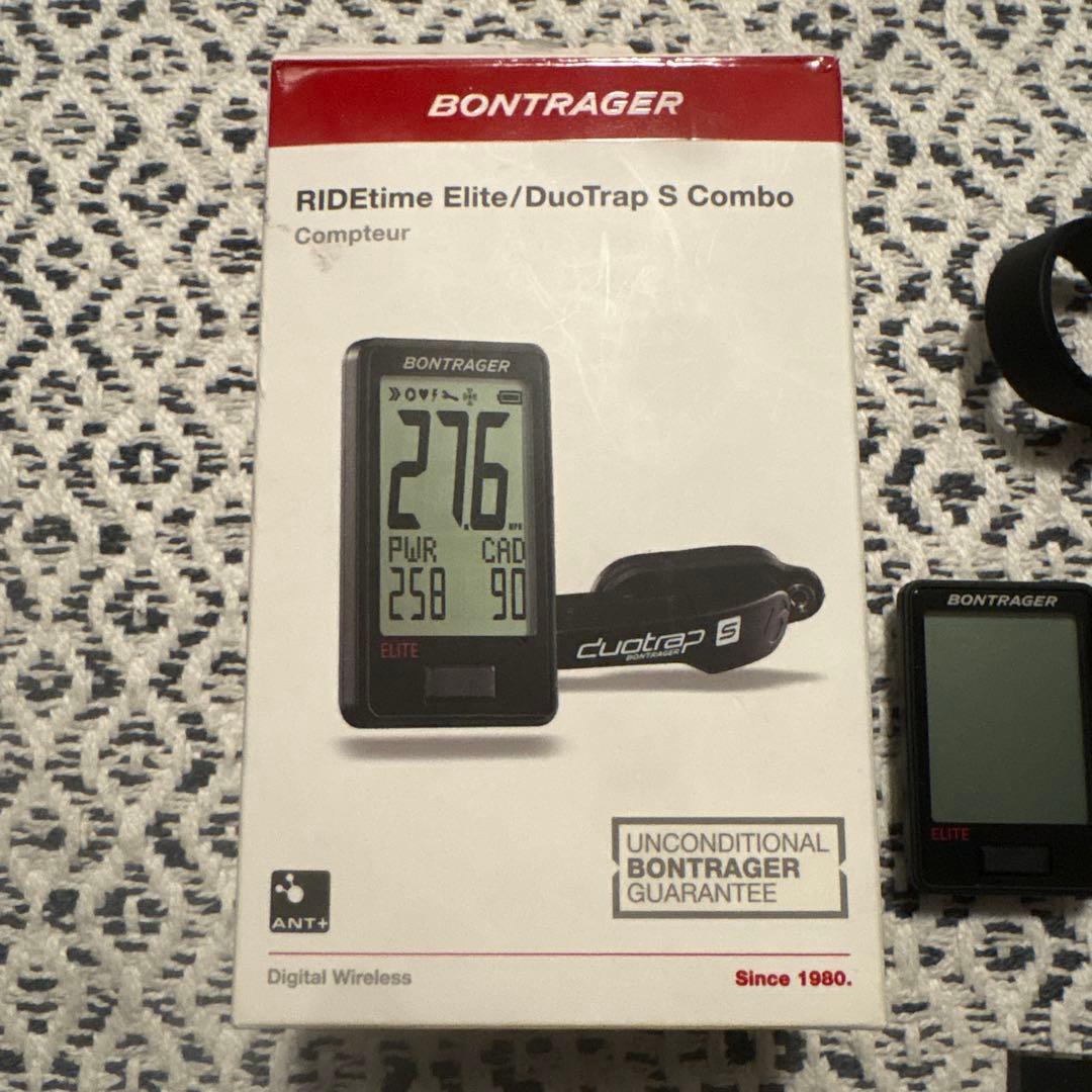 「ボントレガー」 ライドタイムエリートDUOTRAP S センサーセット