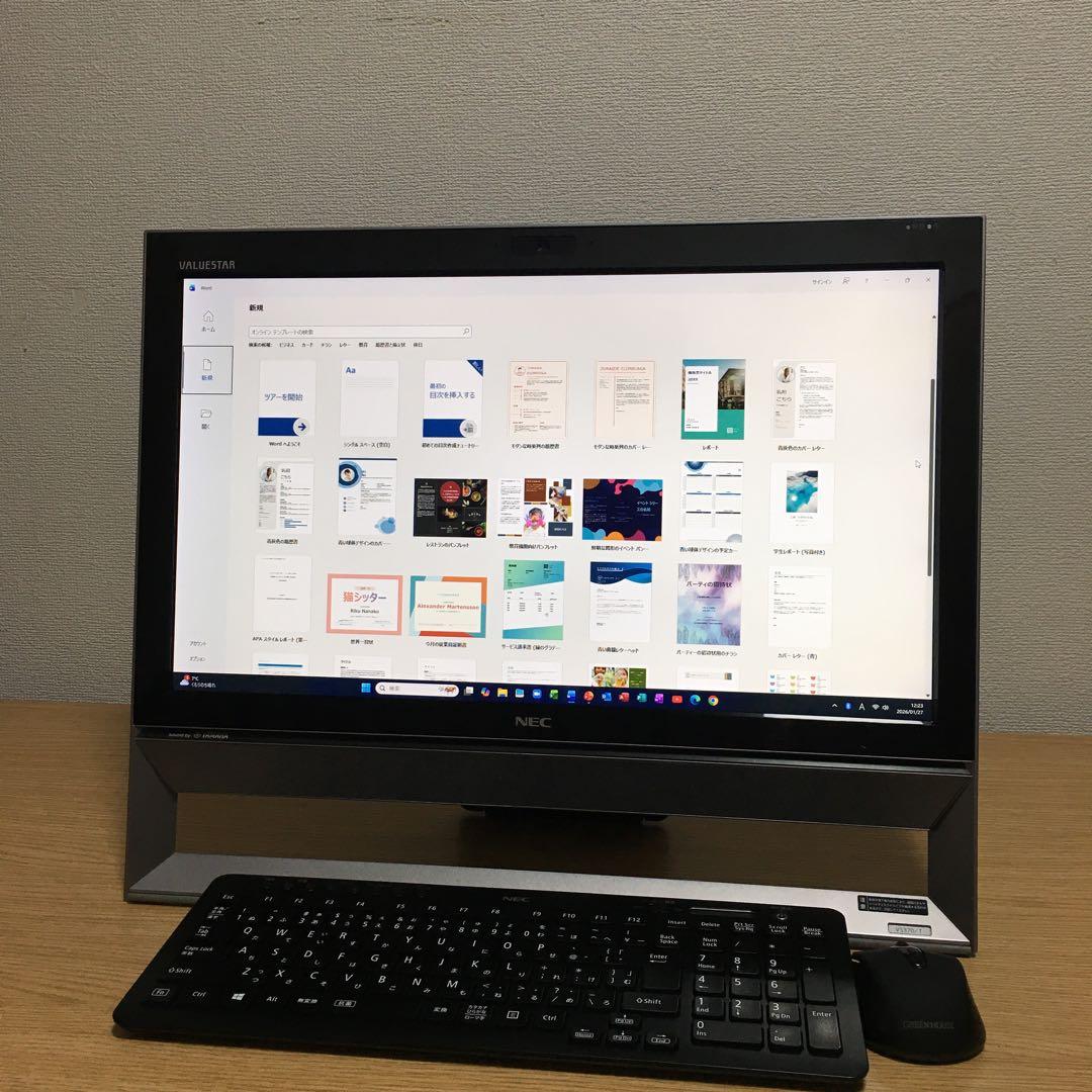 NEC VALUESTAR Win11 地デジ 一体型 デスクトップPC