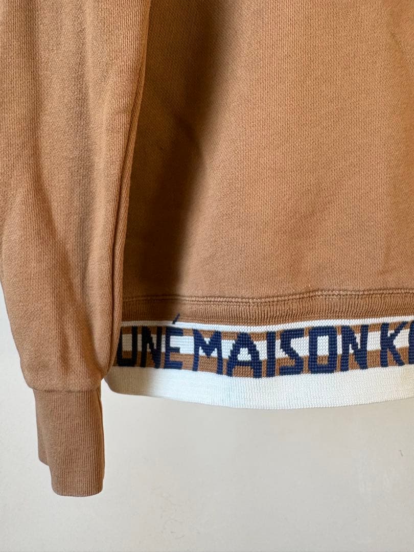 MAISON KITSUNÉ メゾンキツネ　ブラウン トレーナー　スエット