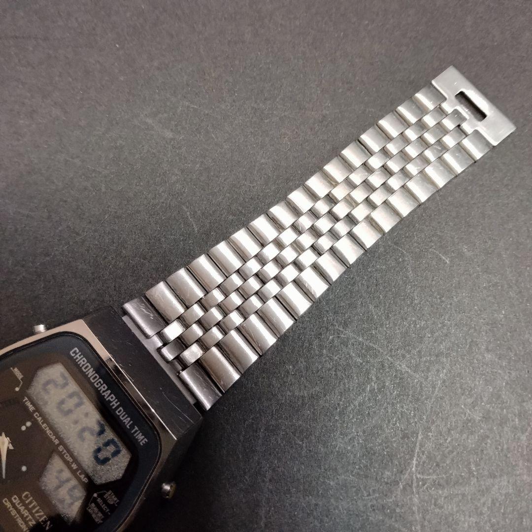 【レアカラー！70's VTG】シチズン クォーツ デジアナ 1st model