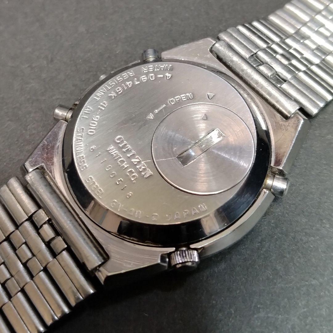 【レアカラー！70's VTG】シチズン クォーツ デジアナ 1st model
