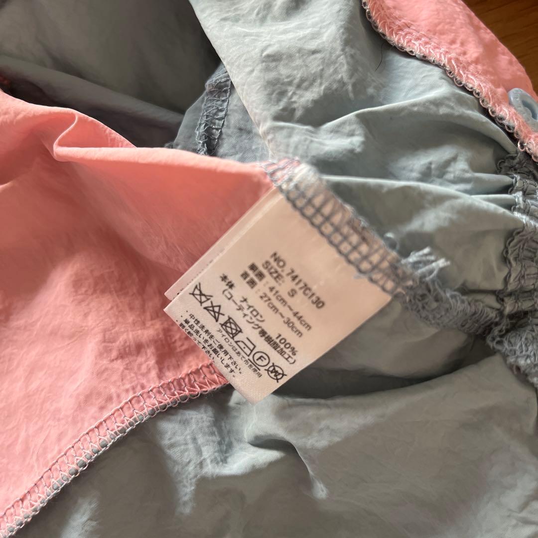 ドッグデプトレインコートセットアップ　撥水スヌードジャケット撥水オーバーオールS