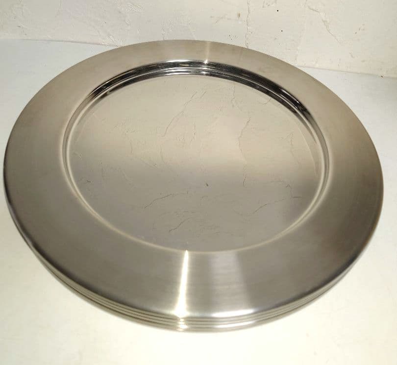 【5枚】イッタラ  ステンレス プレート 北欧 キャンドルプレート