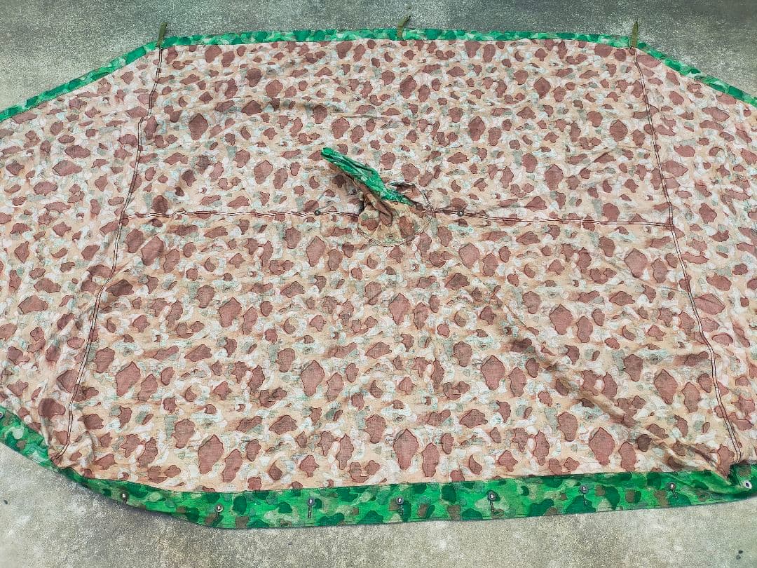 【デッドストック】トルコ軍幕 ２枚セット パップテント ⑤・⑥