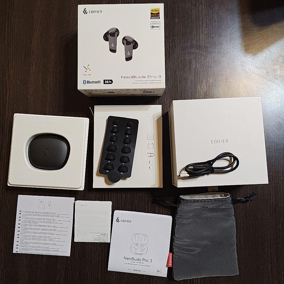 EDIFIER NeoBuds Pro 3 ワイヤレスイヤホン 少使用美品