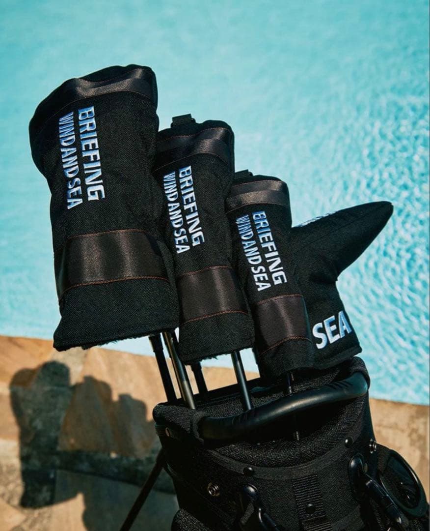 ブリーフィング×ウィンダンシー キャディバッグ ヘッドカバー 6点セット WDS