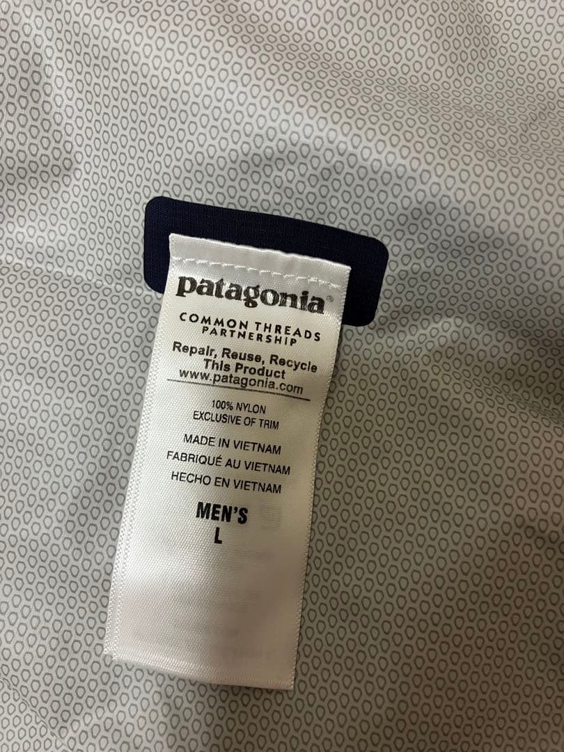 patagonia トレントシェルジャケット L ネイビー