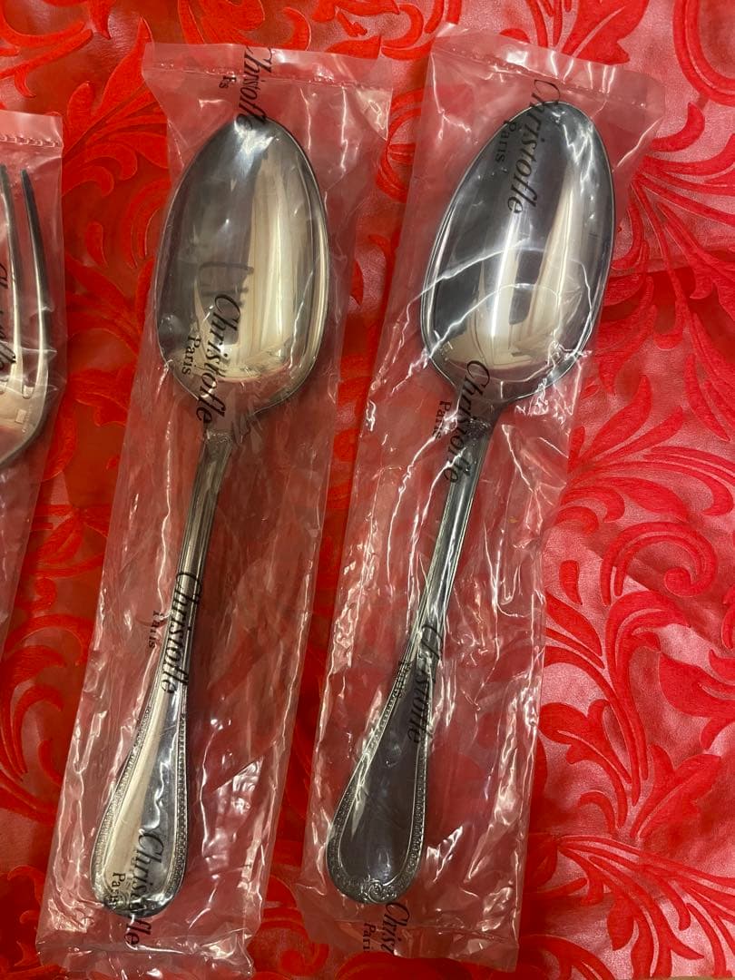 【未使用 】Christofle クリストフル　カトラリーセット　マルメゾン