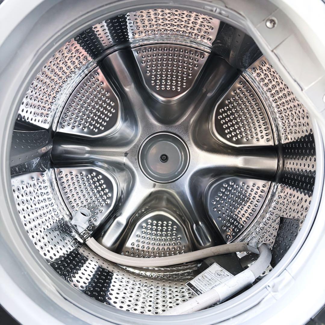 運搬取付無料！純正日立スタイリッシュパワフル大容量ドラム洗濯乾燥機！完動超美品！