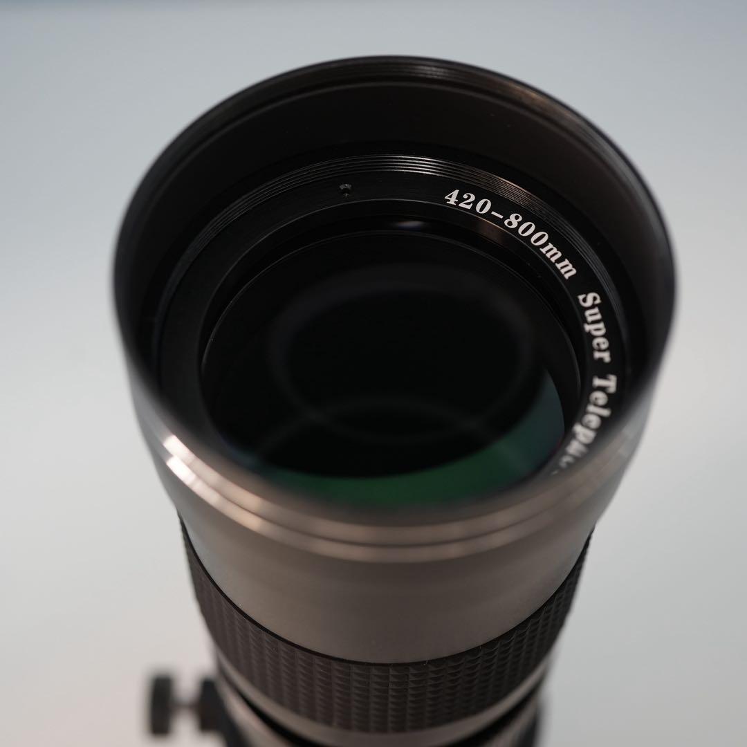 VARI Canon EF-M用 420-800mm 超望遠レンズ黒z0005