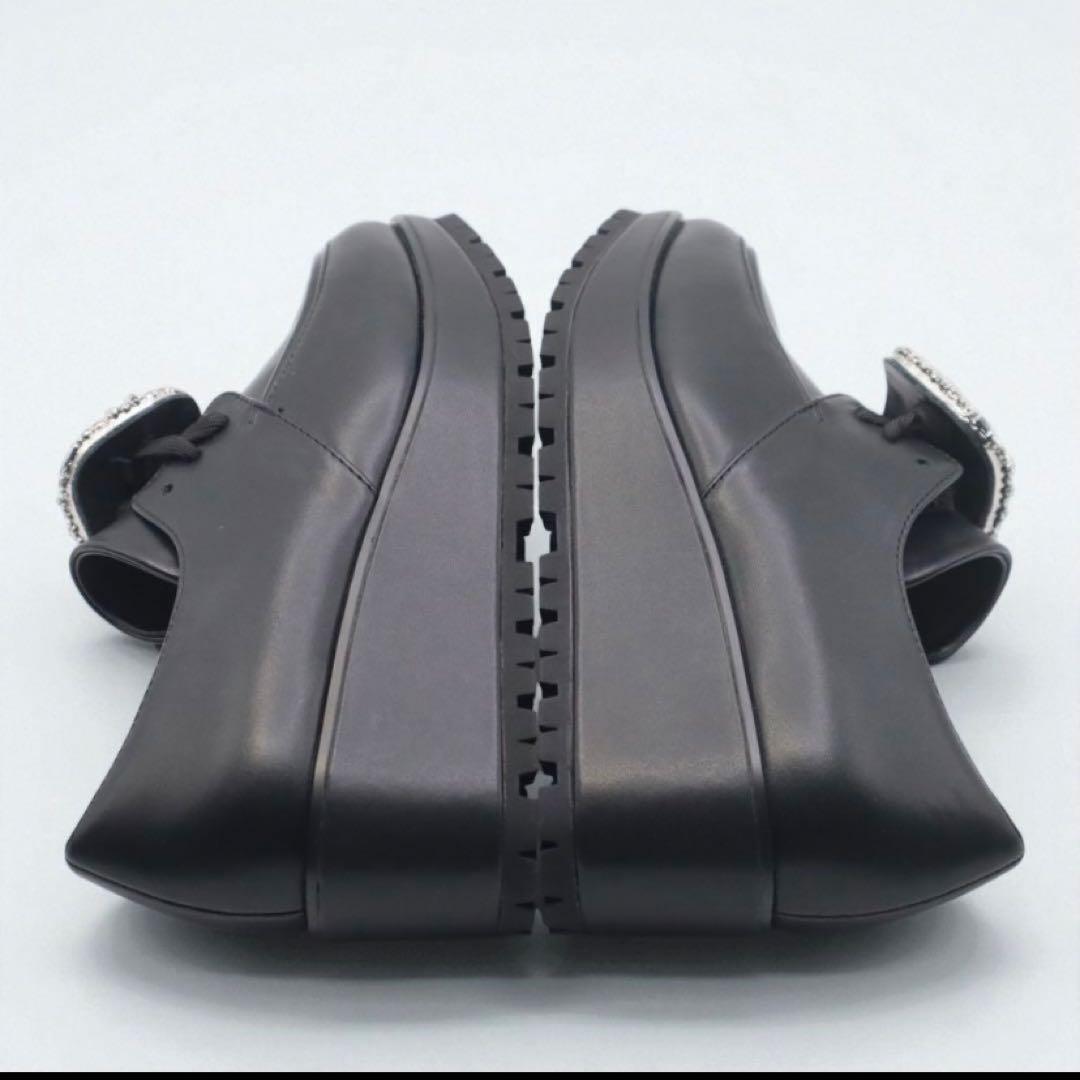 新品　セルフォード　ローファー　厚底　黒　2161