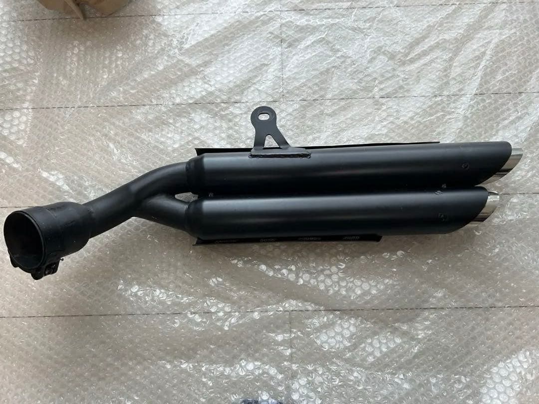 レブル2023〜2025年式用 エンドバッフル付き マフラー gem speed