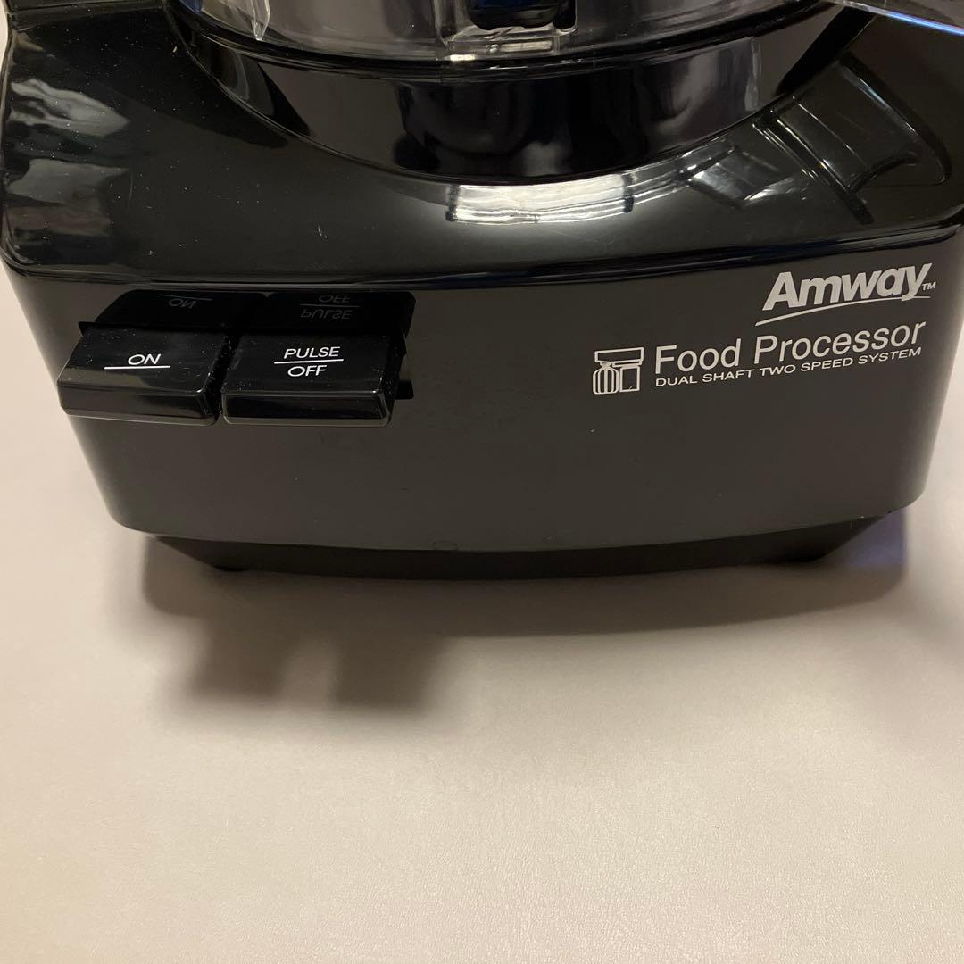 アムウェイ　フードプロセッサー 黒＋ケース付オプションパーツセット