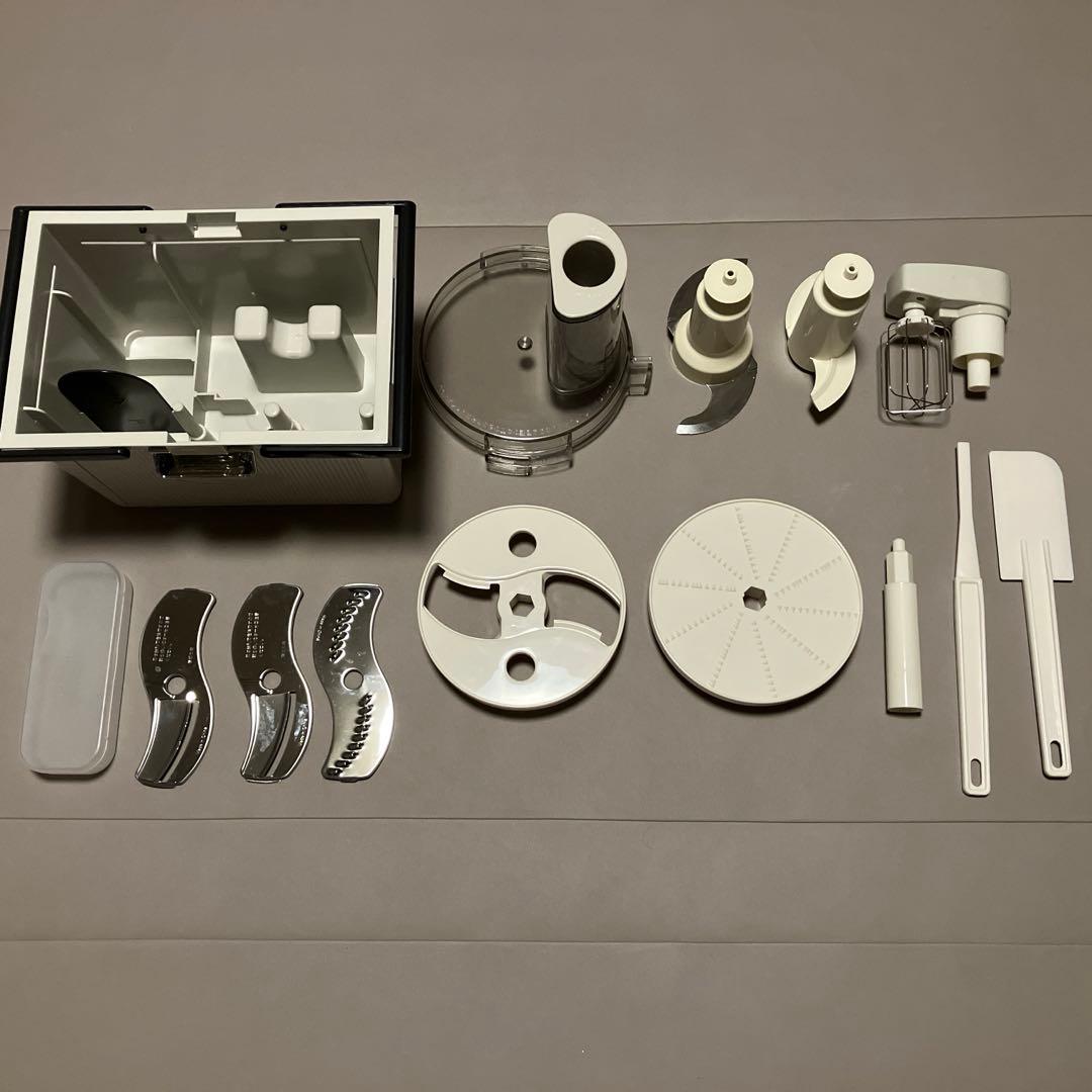 アムウェイ　フードプロセッサー 黒＋ケース付オプションパーツセット