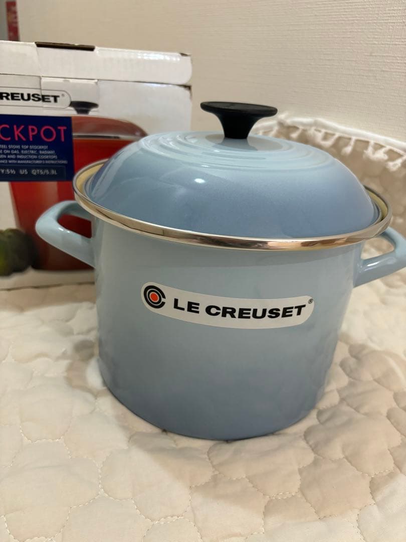 ルクルーゼ　鍋　ストックポット