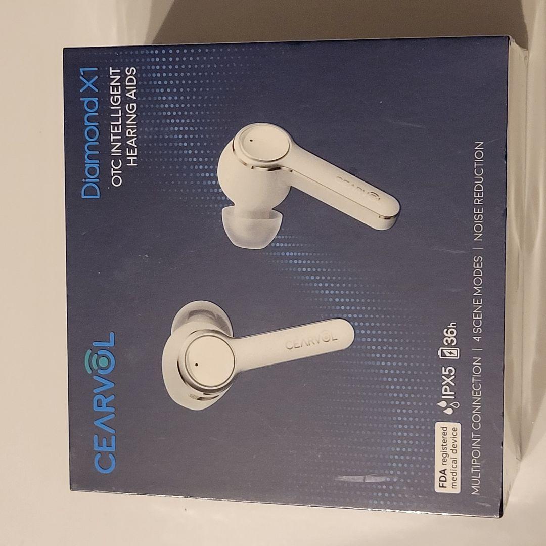 集音器 Cearvol イヤホン型 両耳用 ノイズキャンセル 高音質