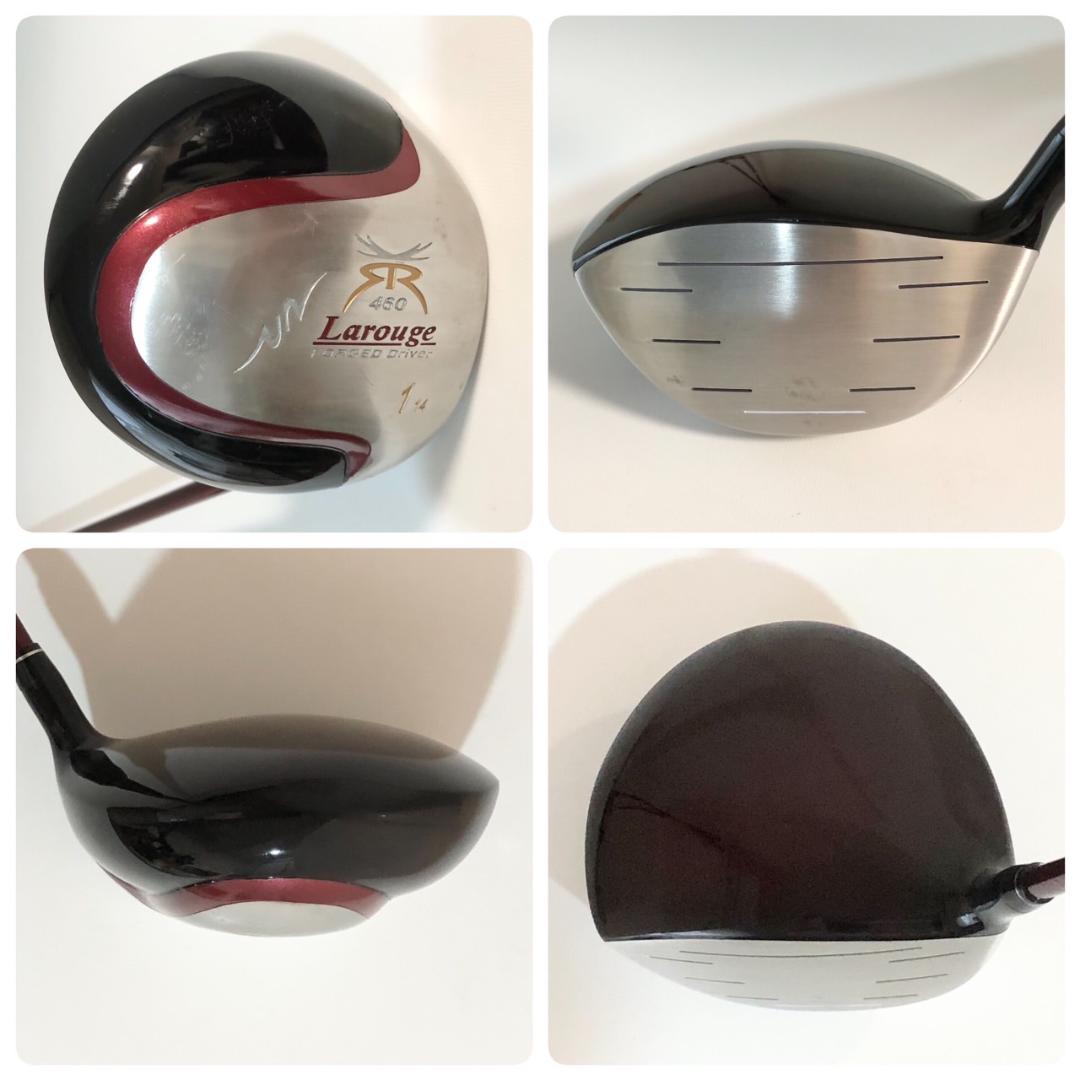 キャディバッグ付き ラルージュ Larouge レディース ゴルフ 9本