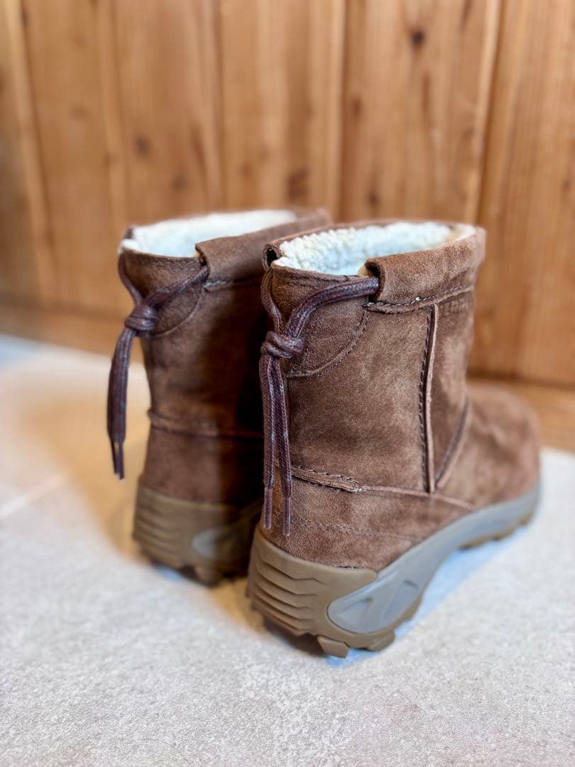 Merrell ブラウン スエード ショートブーツ