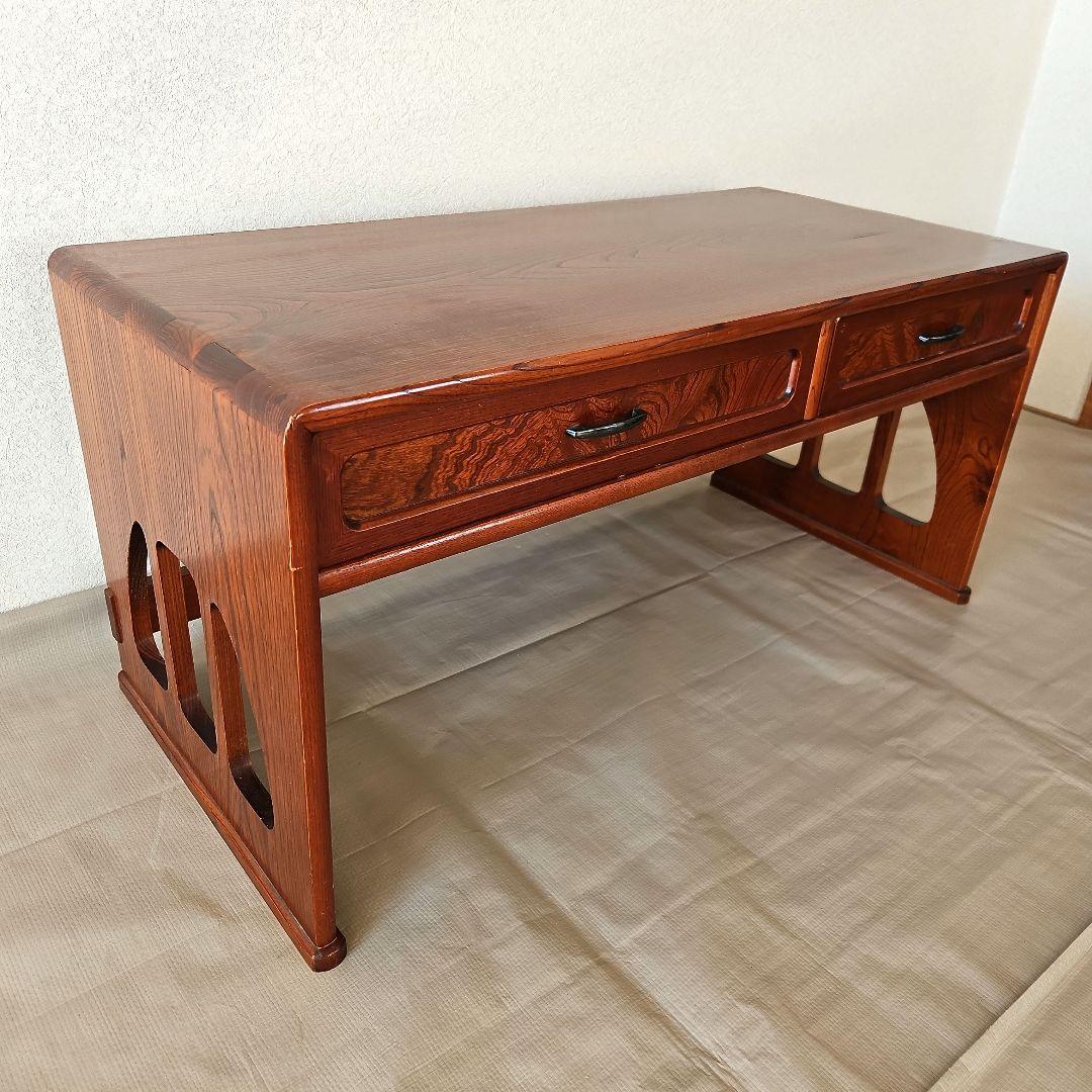 レトロ　文机　座卓　和モダン　木製　チェスト　引き出し　和風　花台　作業台