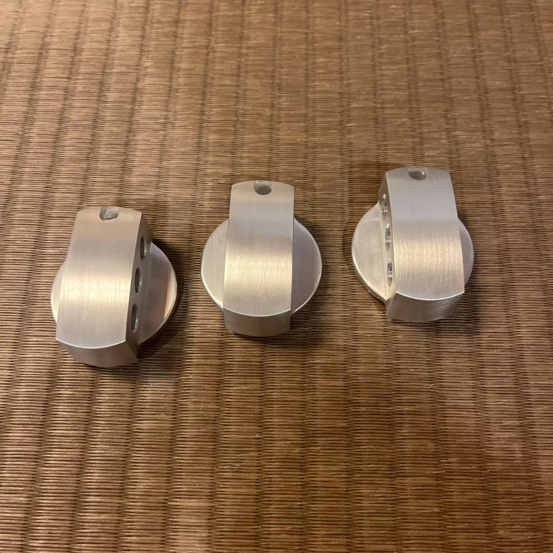 FJクルーザー　ドレイクオフロード　エアコンノブ パッケージ付き　アルミ製