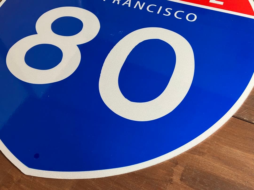 道路標識◆道路看板◆トラフィックサイン◆ロードサイン◆アメリカ◆USA◆80