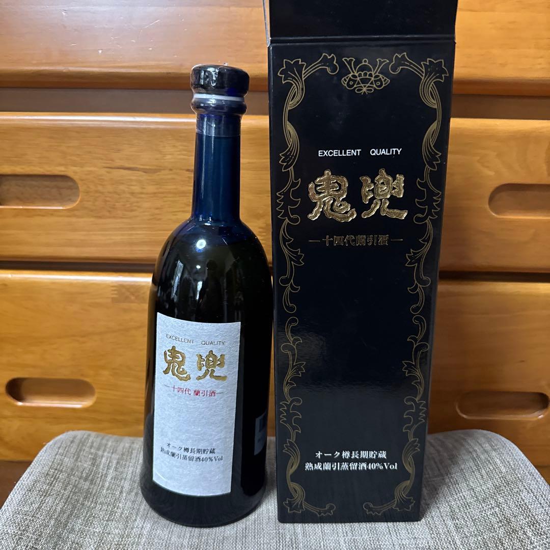 十四代 鬼兜■最高級長期熟成蘭引酒■本格米焼酎■720mlブルーボトル新品未開封