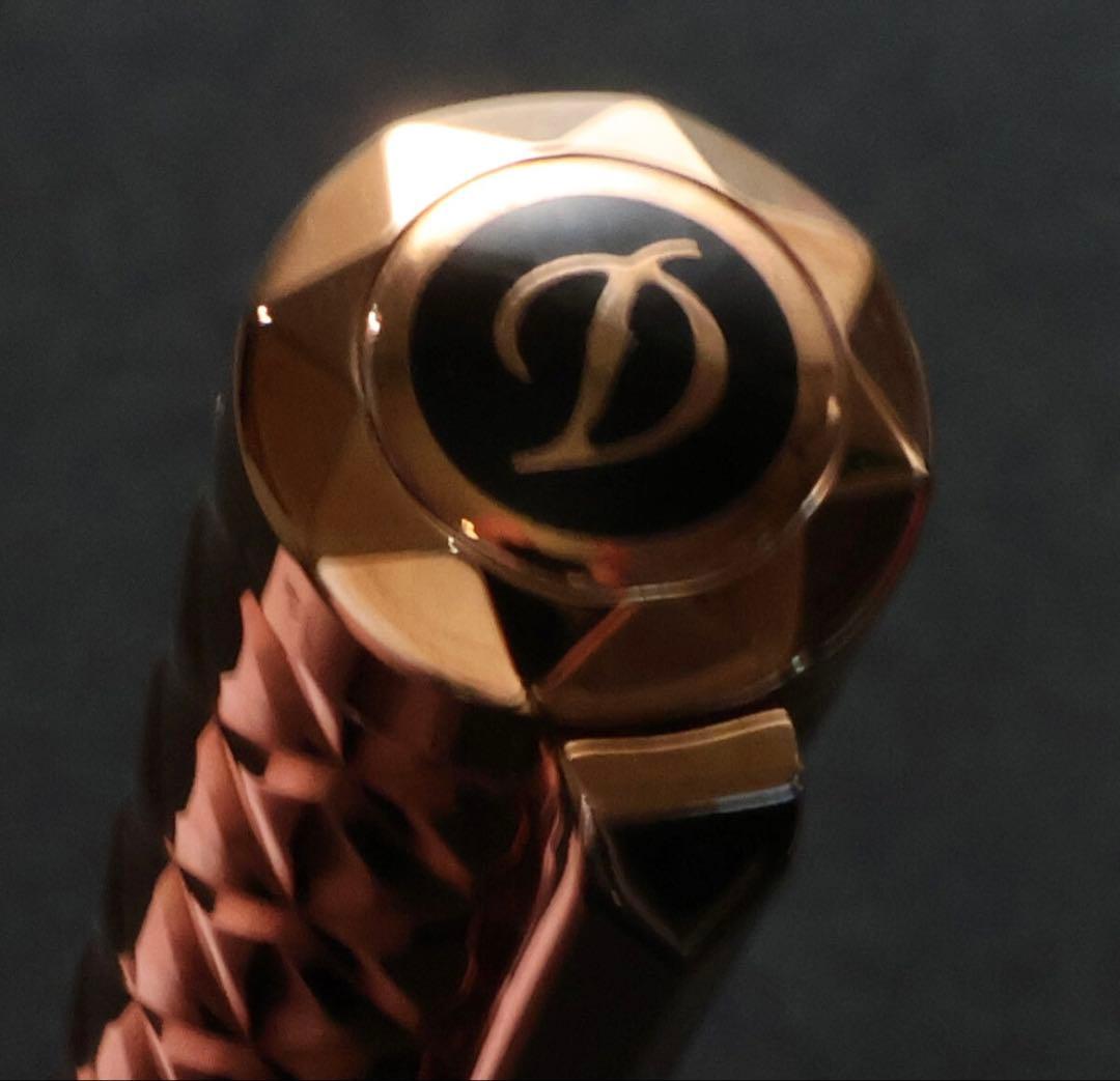 3696デュポン◆ボールペン◆リベルテ定価81,400円ブラック＆ピンクゴールド