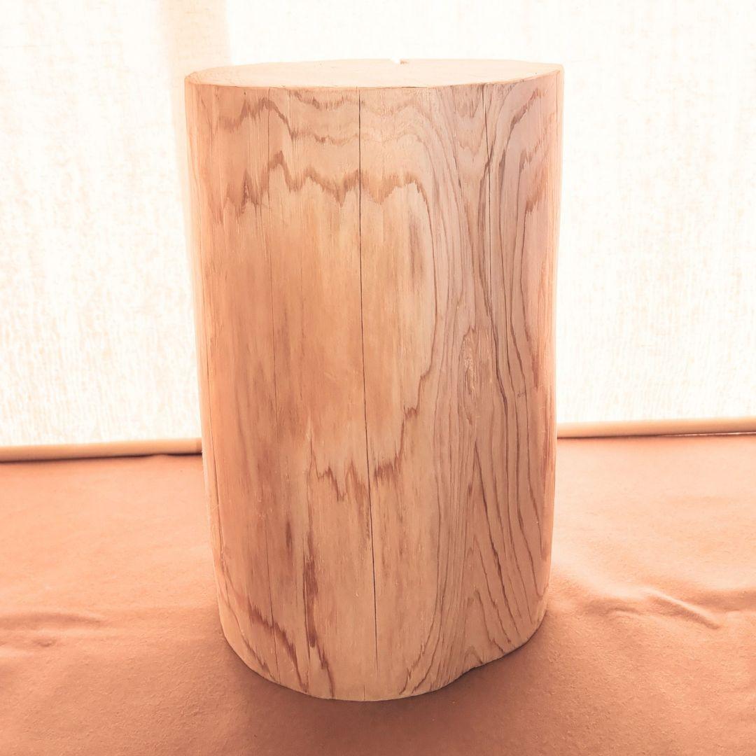 森の香り 東濃ひのき スツール テーブル 無垢無塗装 オーガニック