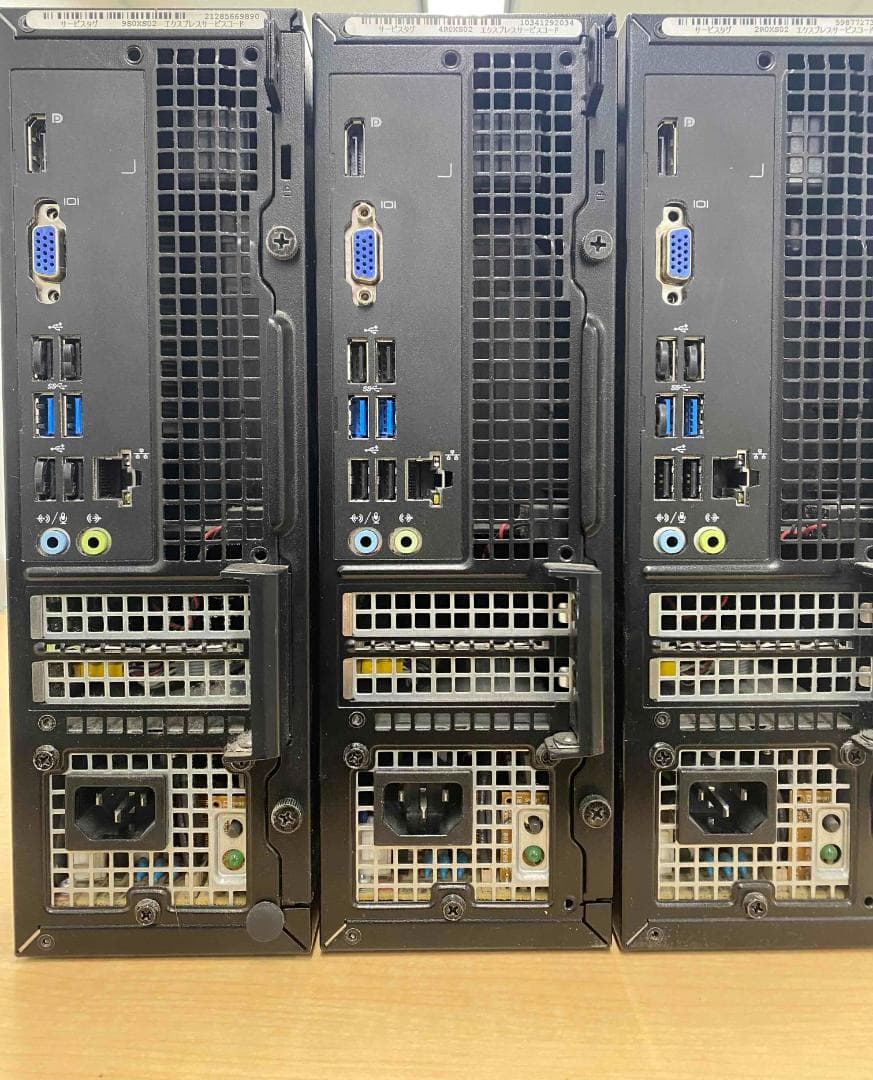 3台_DELL OPTIPLEX3020　各メモリ4GB 　BUSICOM