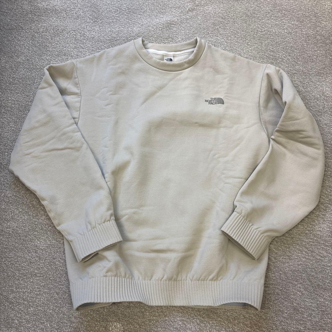 【タグあり】THE NORTH FACE ベージュ トレーナNL72102