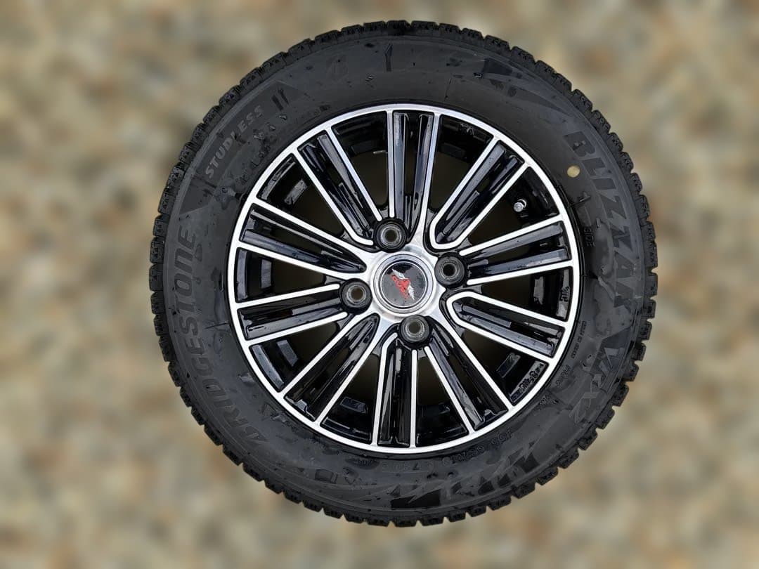 【軽自動車】スタッドレスタイヤ・ホイール4本セット