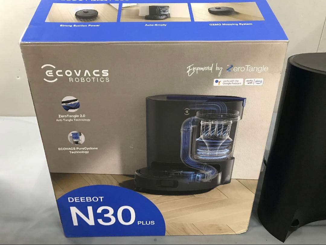 ECOVACS N30 PLUS 自動ごみ収集機能付　エコバックス
