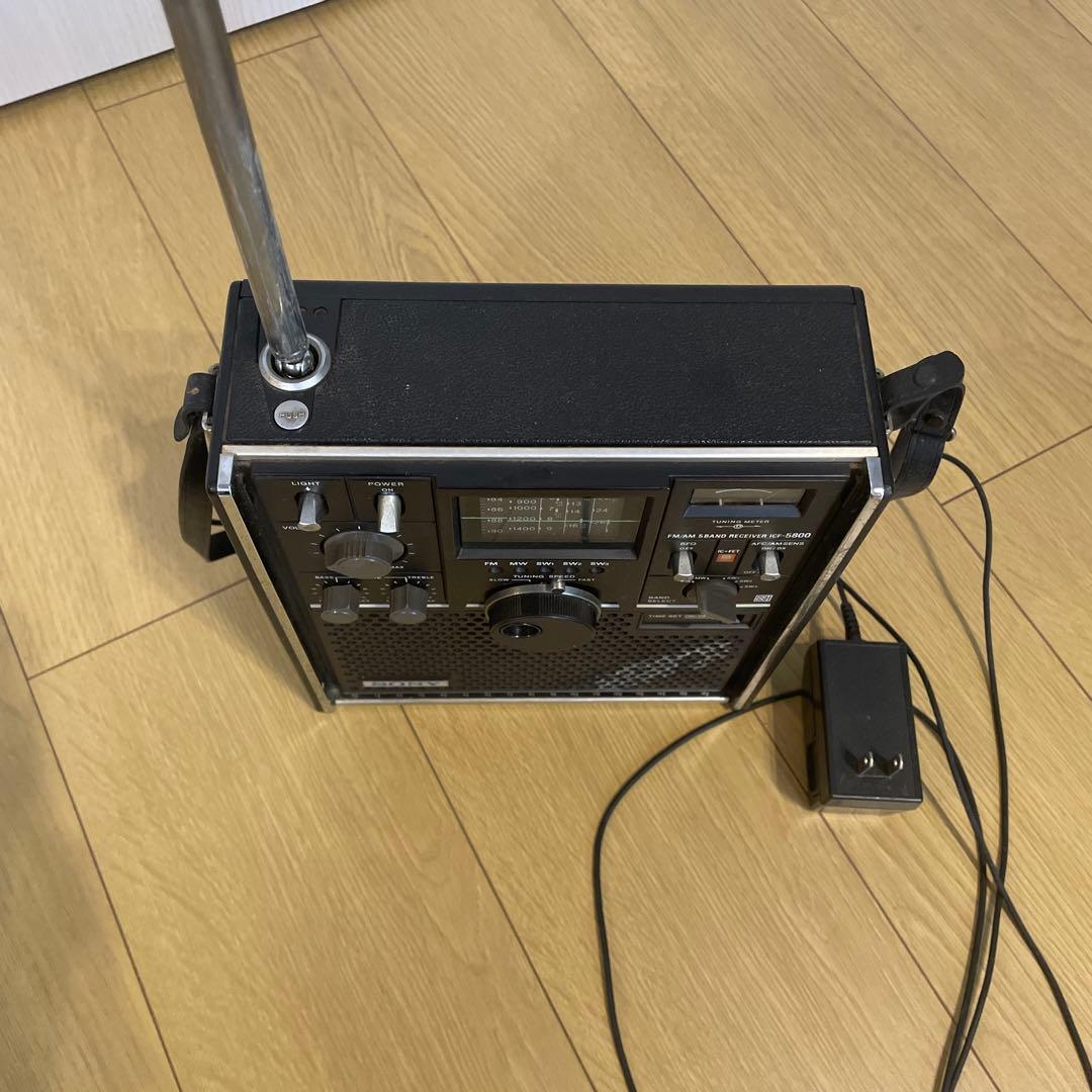 ジャンク品　SONY スカイセンサー 5800 ACアダプター付き