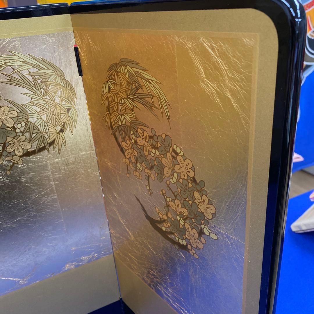 高級金箔押★松竹梅★屏風p
