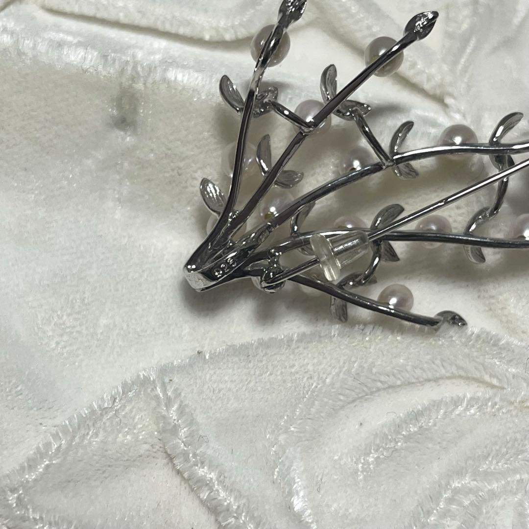 あこや真珠　ブローチ　3点セット　アコヤ真珠　本真珠　淡水パール