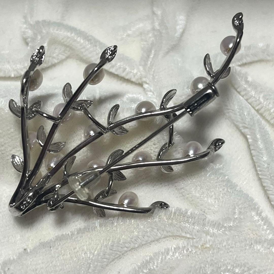 あこや真珠　ブローチ　3点セット　アコヤ真珠　本真珠　淡水パール