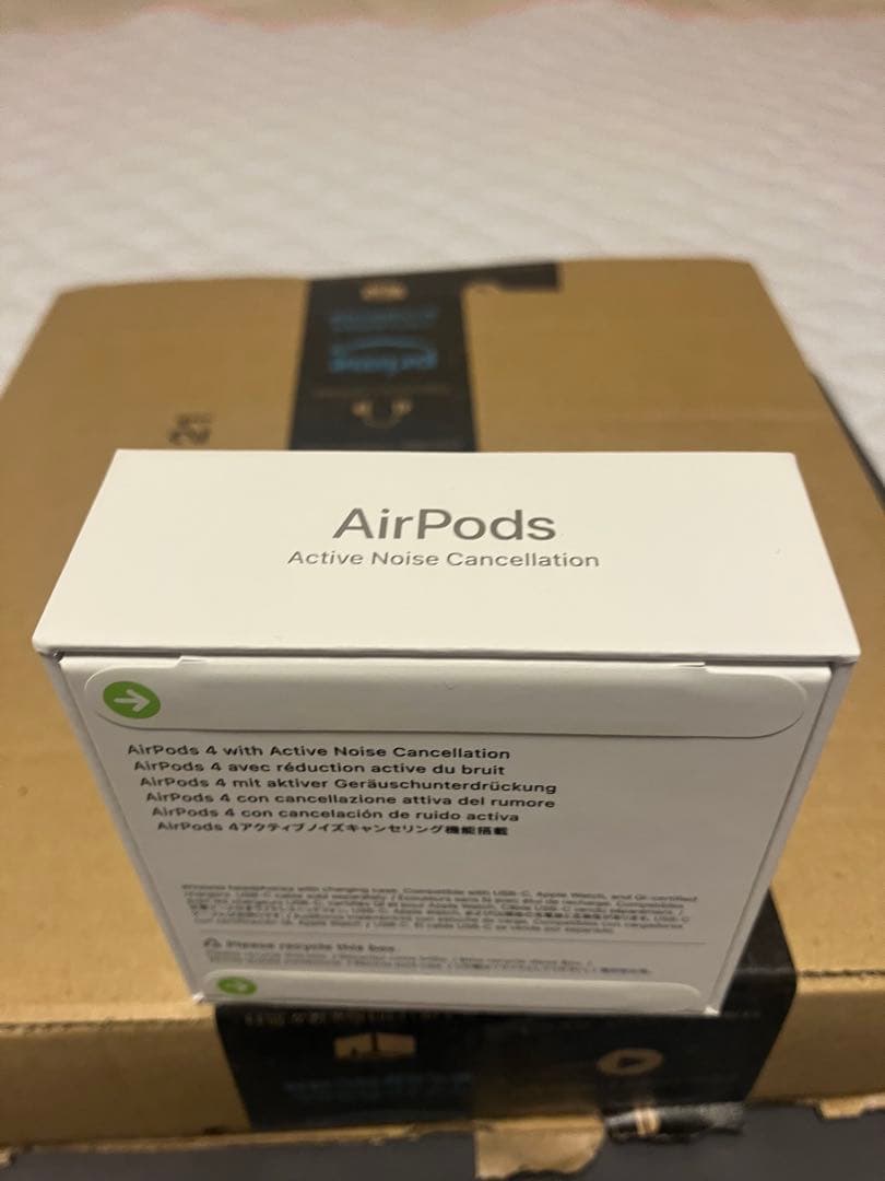 Amazon購入品『新品未開封』AirPods4アクティブノイズキャンセリング