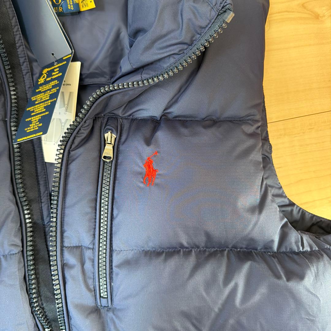 ラルフローレン Gorham ダウンベスト/ ネイビー（サイズS/P）未使用