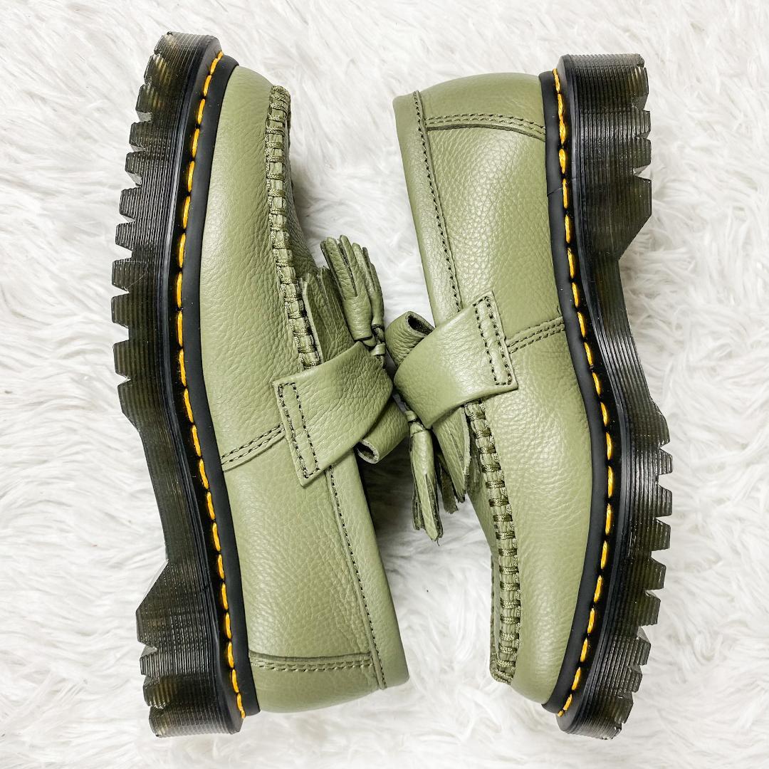 【未使用】Dr.Martens エイドリアン タッセルローファー グリーン