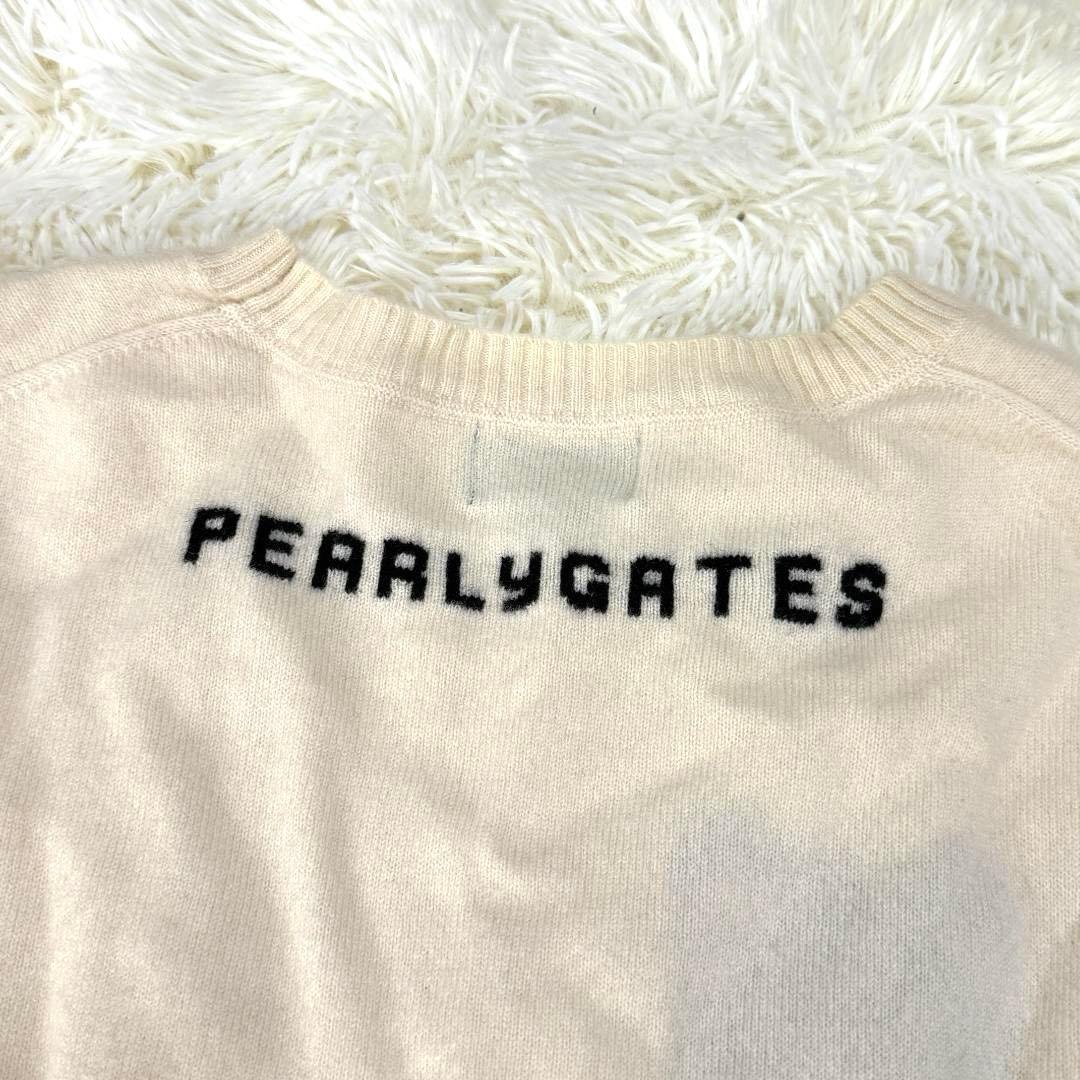 PEARLY GATES パーリーゲイツ カシミヤ100％ニット サイズ6